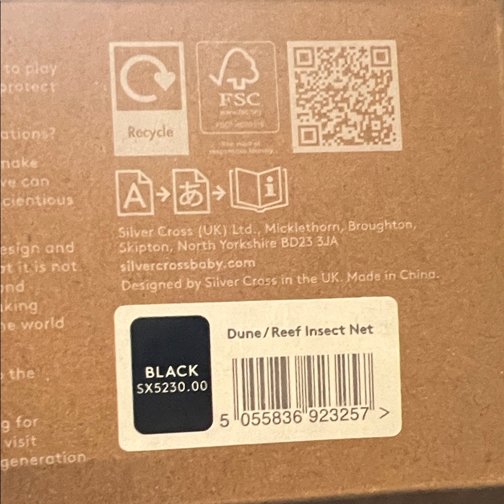 Silver Cross Insect Net - Picture 2 of 2